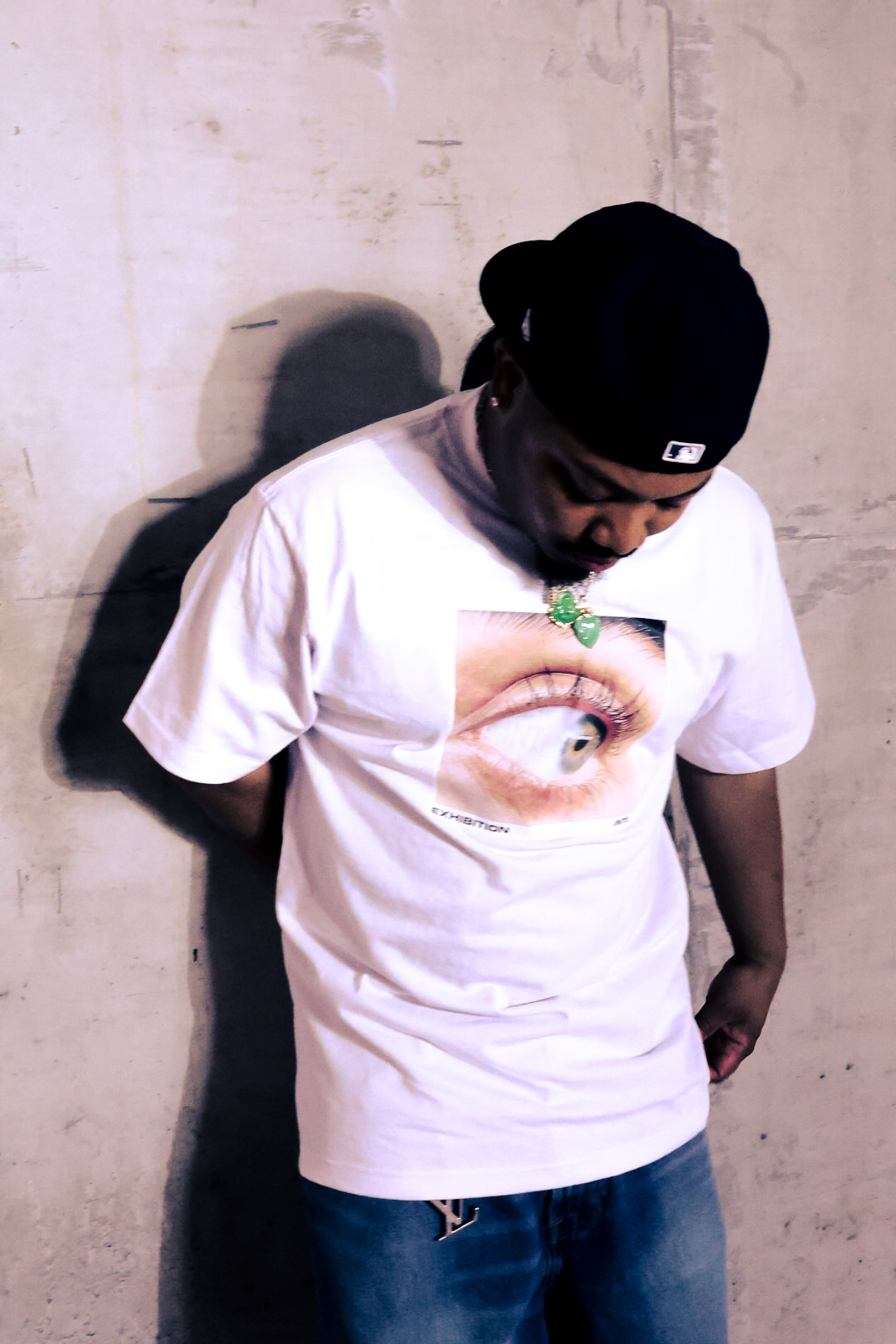 Eye tee, full length